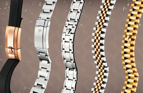 rolex bendes|types of rolex bands.